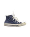 A Blue Sneakers from Converse in size 6T for boy. (Front View)