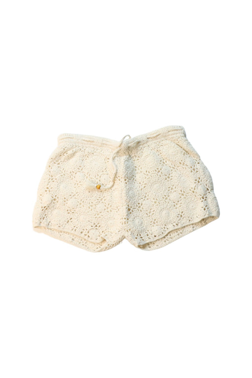 A Ivory Shorts from Bonpoint in size 8Y for girl. (Front View)