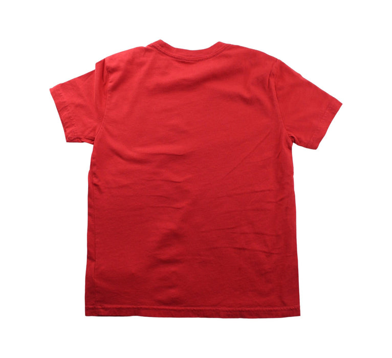 A Red Short Sleeve T Shirts from Polo Ralph Lauren in size 7Y for boy. (Back View)