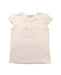 A White Short Sleeve Tops from Blumarine in size 3T for girl. (Front View)