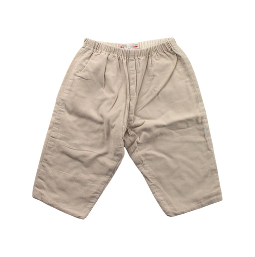 A Beige Casual Pants from Bonpoint in size 6-12M for boy. (Front View)