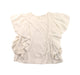 A White Short Sleeve Tops from FITH in size 7Y for girl. (Front View)