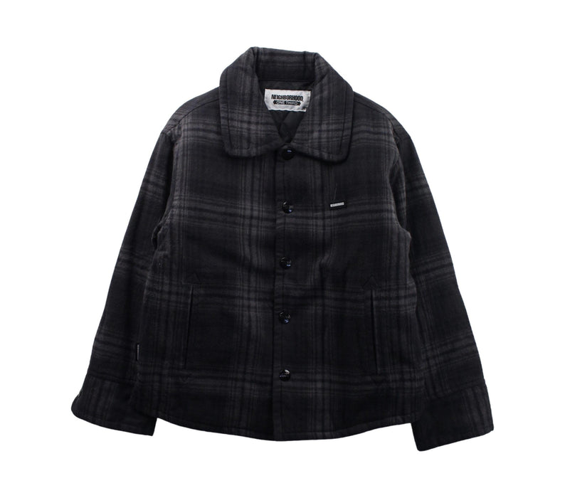 A Black Long Sleeve Shirts from Neighborhood in size 5T for boy. (Front View)