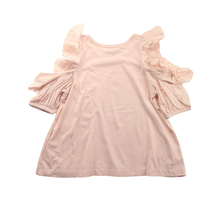 A Peach Long Sleeve Dresses from Witchery in size 8Y for girl. (Back View)