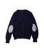 A Navy Knit Sweaters from Hackett in size 7Y for boy. (Back View)