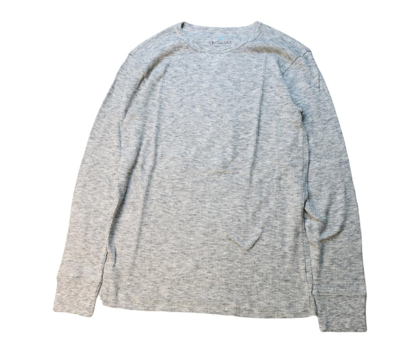 A Grey Long Sleeve T Shirts from Crewcuts in size 14Y for boy. (Front View)
