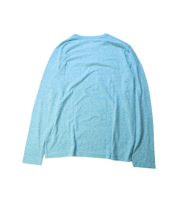 A Blue Long Sleeve T Shirts from Crewcuts in size 14Y for boy. (Back View)