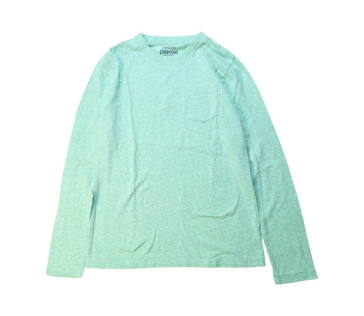 A Green Long Sleeve T Shirts from Crewcuts in size 12Y for boy. (Front View)