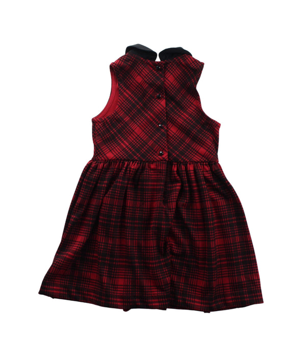 A Black Sleeveless Dresses from Polo Ralph Lauren in size 3T for girl. (Back View)