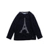 A Blue Long Sleeve T Shirts from Jacadi in size 3T for boy. (Front View)