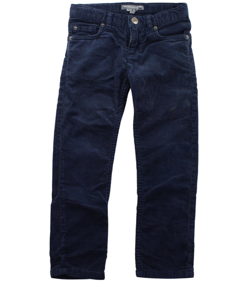 A Blue Casual Pants from Bonpoint in size 4T for boy. (Front View)