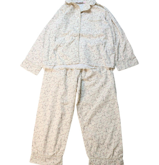 A Multicolour Pyjama Sets from Bonpoint in size 6T for girl. (Front View)
