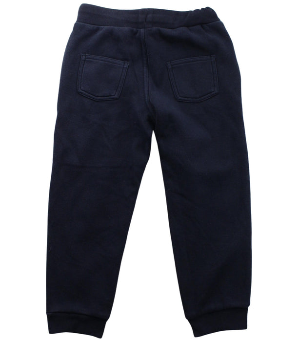A Blue Sweatpants from Petit Bateau in size 5T for boy. (Back View)