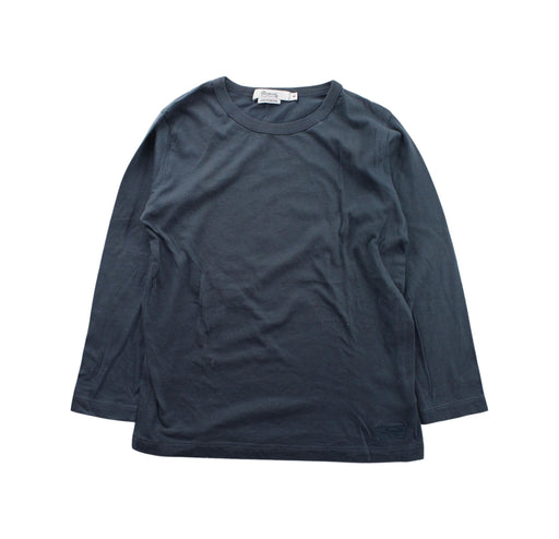 A Grey Long Sleeve T Shirts from Bonpoint in size 6T for boy. (Front View)