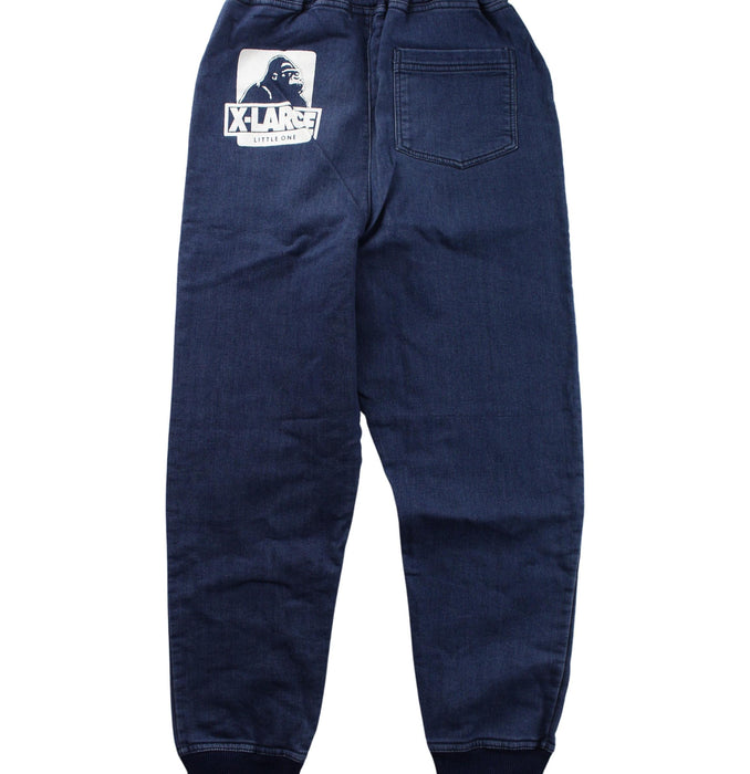 A Blue Jeans from XLARGE Kids in size 10Y for boy. (Back View)
