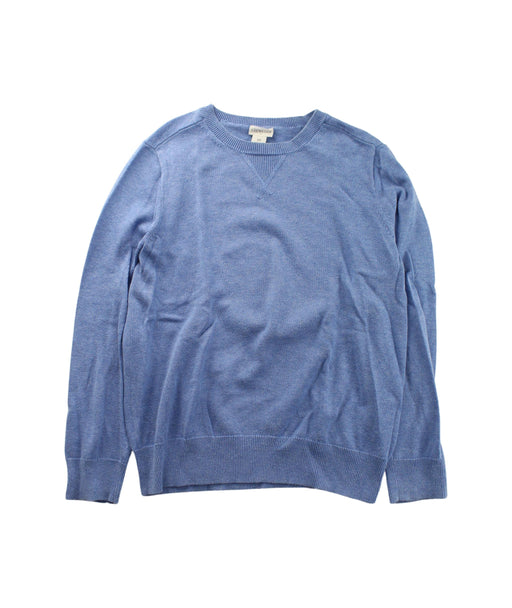 A Blue Knit Sweaters from Crewcuts in size 10Y for boy. (Front View)