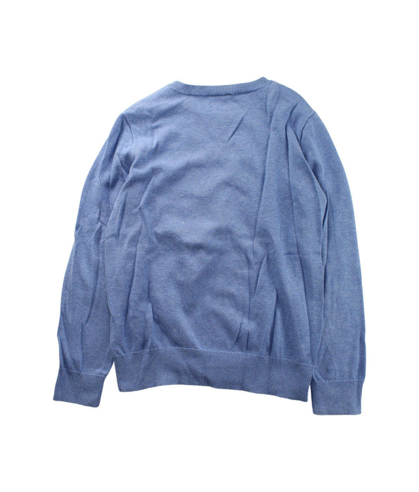 A Blue Knit Sweaters from Crewcuts in size 10Y for boy. (Back View)
