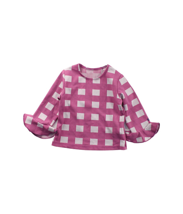 A Pink Rash Guards from Bobo Choses in size 12-18M for girl. (Front View)