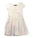 A White Short Sleeve Dresses from Polo Ralph Lauren in size 6T for girl. (Front View)
