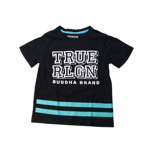 A Multicolour Short Sleeve T Shirts from True Religion in size 5T for boy. (Front View)