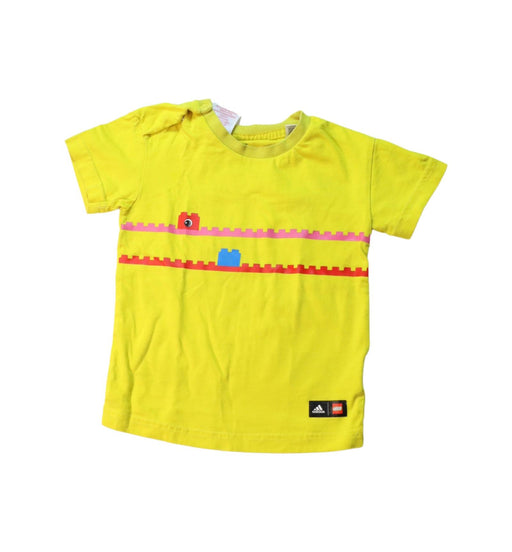 A Multicolour Short Sleeve T Shirts from Adidas in size 12-18M for boy. (Front View)