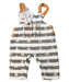 A Multicolour Long Overalls from Paul Frank in size 6-12M for neutral. (Front View)