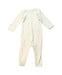 A Yellow Long Sleeve Jumpsuits from Petit Bateau in size 0-3M for neutral. (Back View)