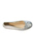 A Silver Flats from Crewcuts in size 9Y for girl. (Front View)