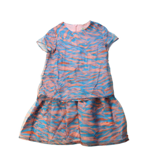 A Multicolour Short Sleeve Dresses from Kenzo in size 6T for girl. (Front View)