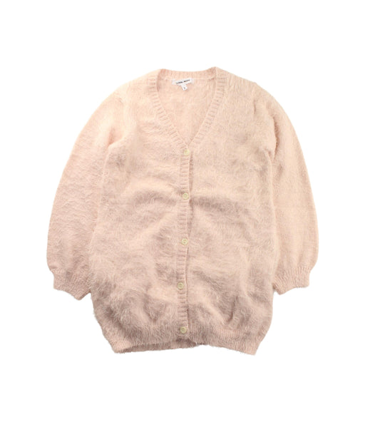 A Beige Cardigans from Global  Work in size 10Y for girl. (Front View)
