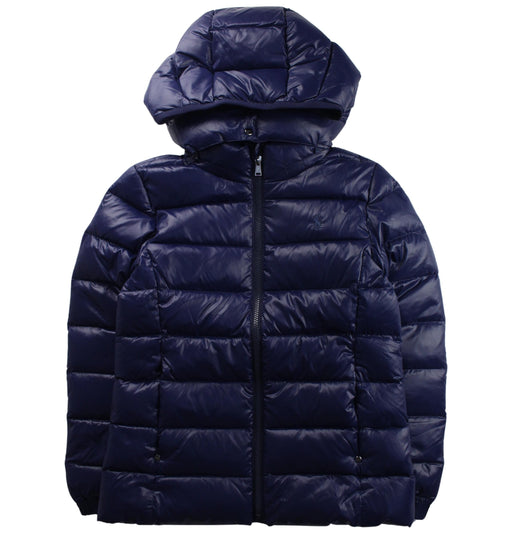 A Purple Puffer/Quilted Jackets from Polo Ralph Lauren in size 8Y for boy. (Front View)