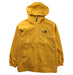 A Yellow Lightweight Jackets from The North Face in size 11Y for boy. (Front View)