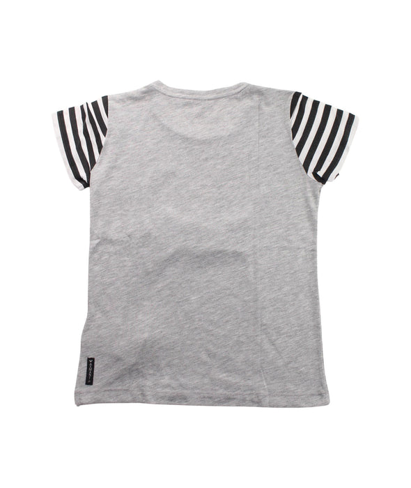 A Grey Short Sleeve T Shirts from Armani in size 8Y for girl. (Back View)