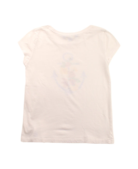 A White Short Sleeve T Shirts from Moncler in size 6T for girl. (Back View)