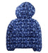 A Blue Puffer/Quilted Jackets from Polo Ralph Lauren in size 5T for girl. (Back View)