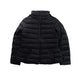 A Black Puffer/Quilted Jackets from Burberry in size 6T for boy. (Front View)