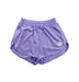 A Purple Shorts from Adidas in size 14Y for girl. (Front View)