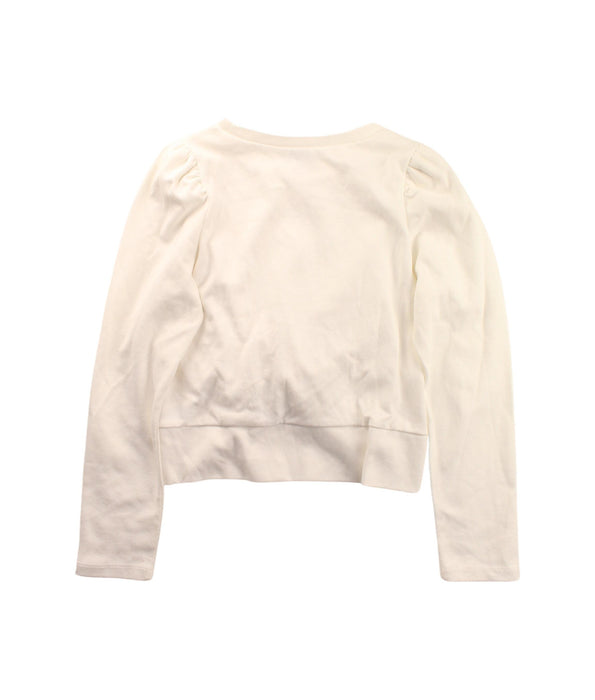 A White Long Sleeve Tops from Habitual in size 12Y for girl. (Back View)