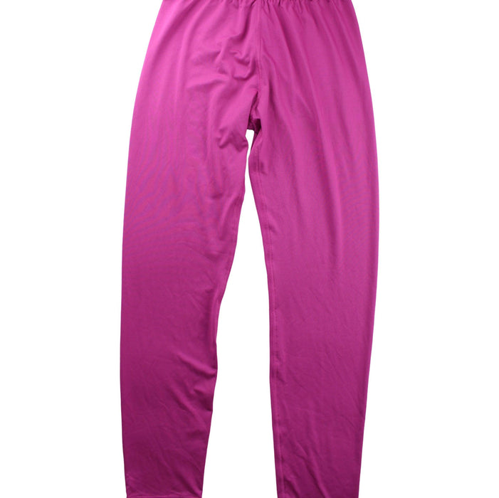 A Purple Leggings Sets from Lands' End in size 10Y for girl. (Back View)