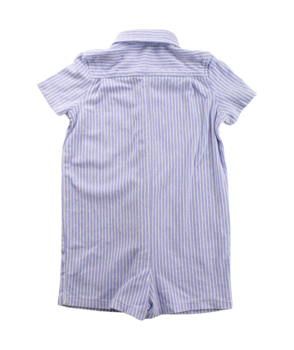 A Purple Short Sleeve Rompers from Ralph Lauren in size 2T for boy. (Back View)