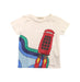 A White Short Sleeve T Shirts from Burberry in size 4T for boy. (Front View)