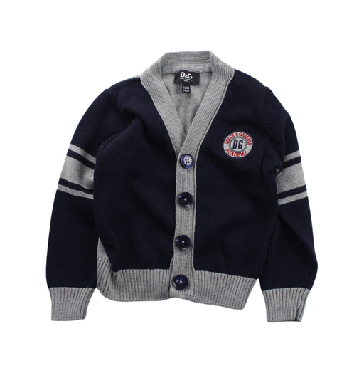 A Blue Cardigans from Dolce & Gabbana in size 6-12M for boy. (Front View)