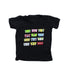 A Black Short Sleeve T Shirts from Levi's in size 6-12M for boy. (Front View)