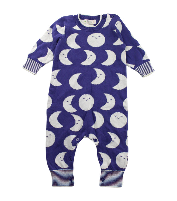 A Purple Long Sleeve Jumpsuits from The Bonnie Mob in size 3-6M for boy. (Front View)