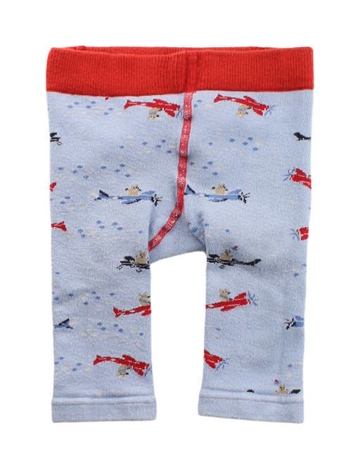 A Blue Leggings from Joules in size 0-3M for boy. (Front View)
