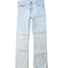 A White Jeans from Jacadi in size 6T for boy. (Front View)