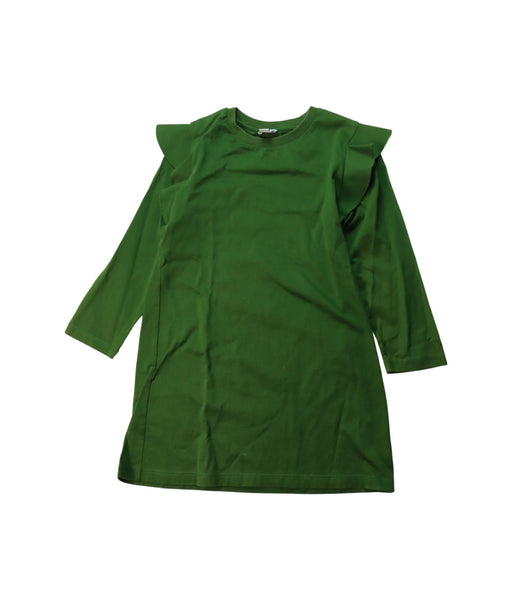 A Green Long Sleeve Dresses from COS in size 4T for girl. (Front View)