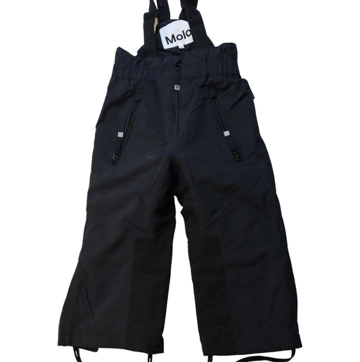 A Black Ski Pants & Salopettes from Molo in size 4T for neutral. (Front View)