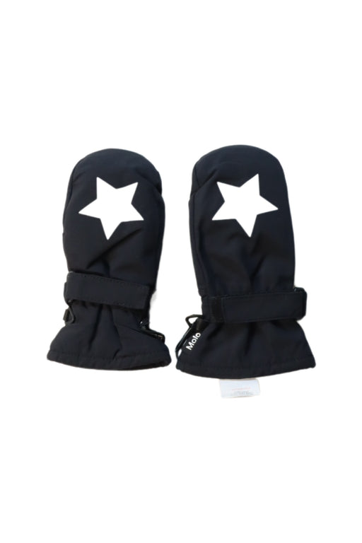 A Black Ski Gloves from Molo in size 3T for neutral. (Front View)