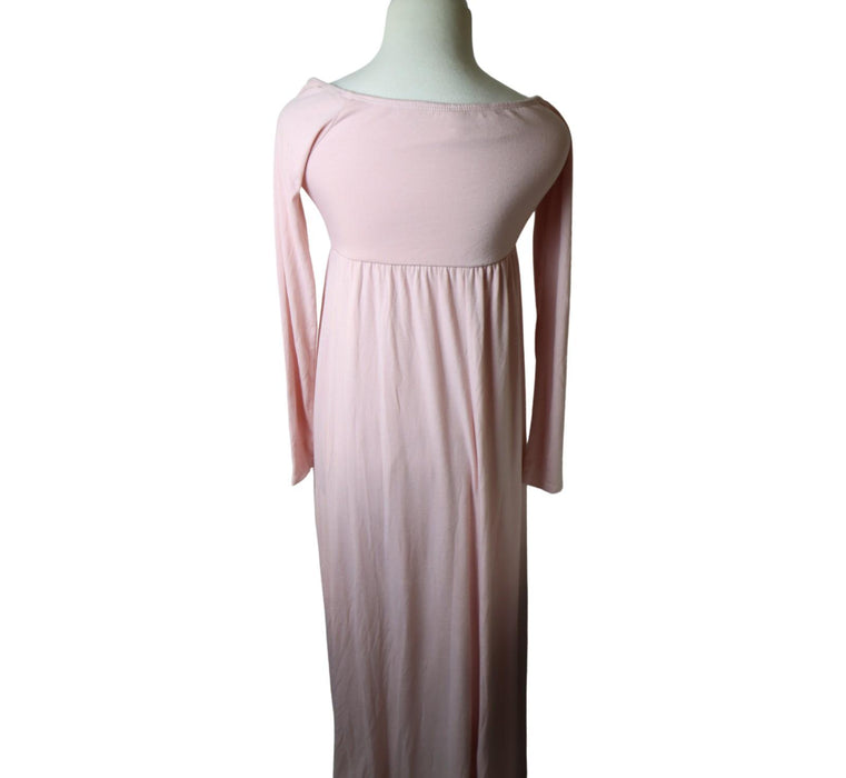 A Pink Long Sleeve Dresses from Pink Blush in size M for maternity. (Back View)